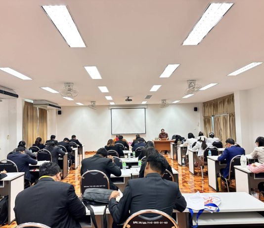 ภาพบรรยากาศนิสิตสาขาวิชาการบริหารการศึกษา วันที่ ๑๒ ตุลาคม ๒๕๖๘